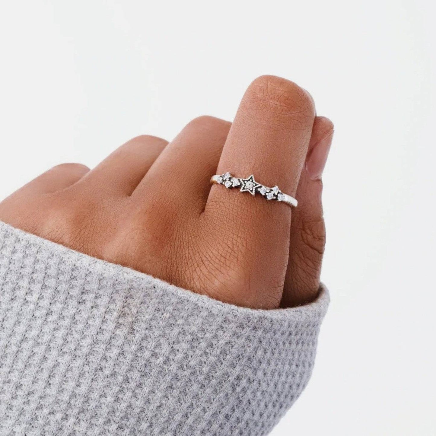 925 Sterling Silver Star Ring - Carri's Cache