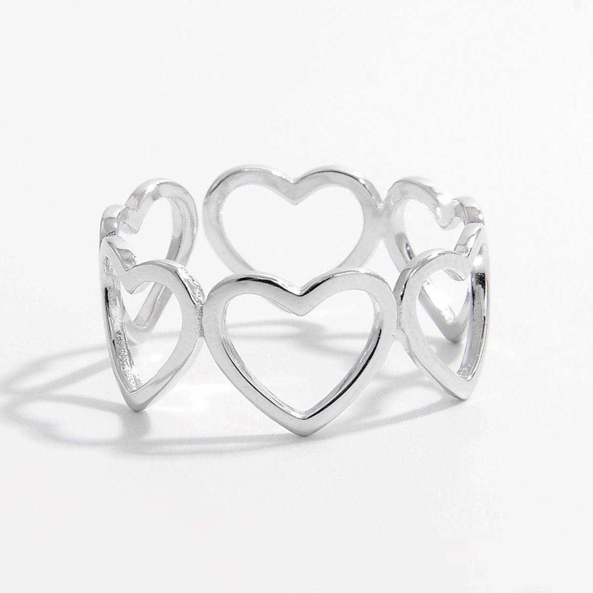 925 Sterling Silver Heart Ring - Carri's Cache