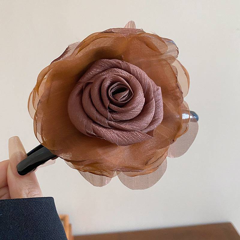Flower Acrylic Hair Claw Clip - Carri's Cache