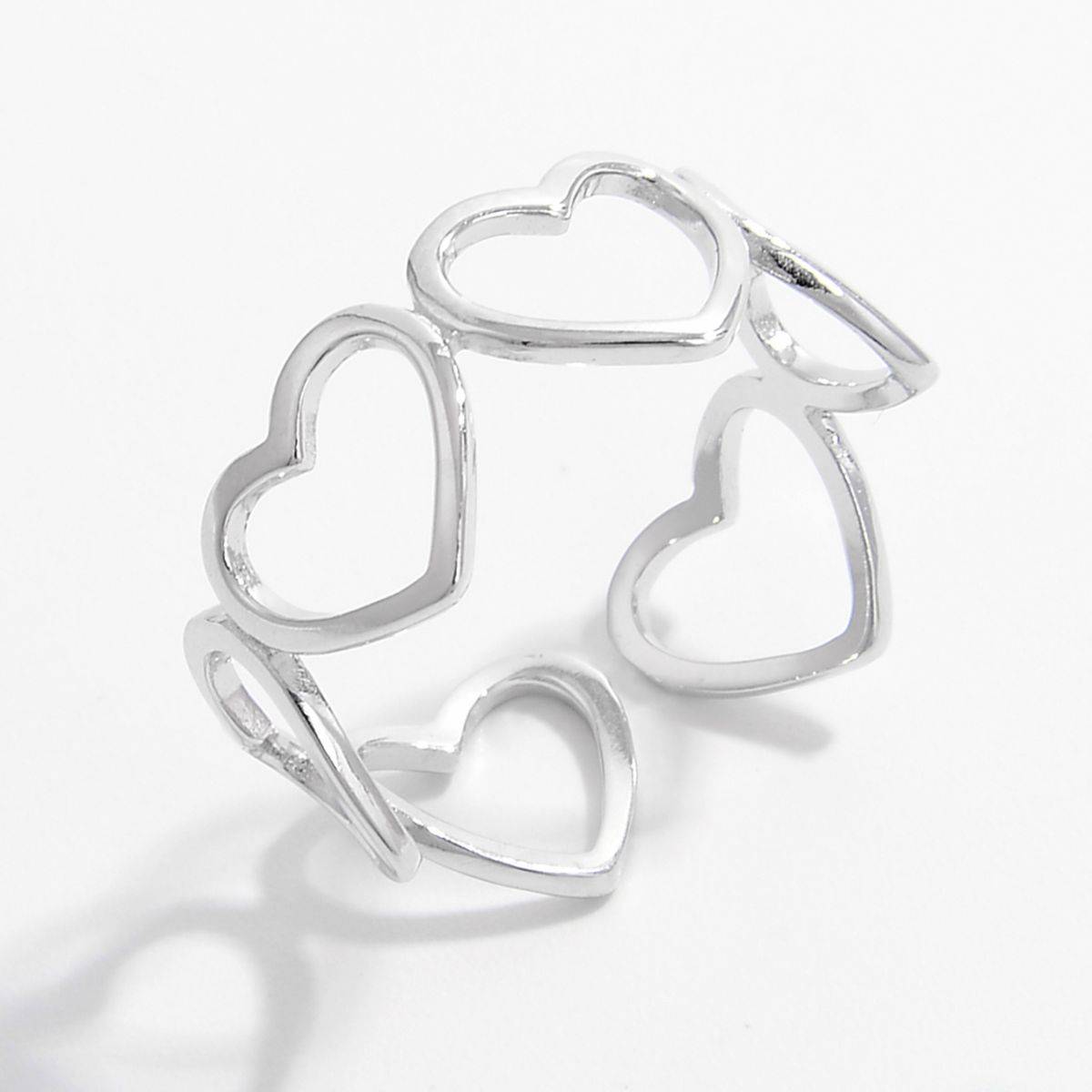 925 Sterling Silver Heart Ring - Carri's Cache