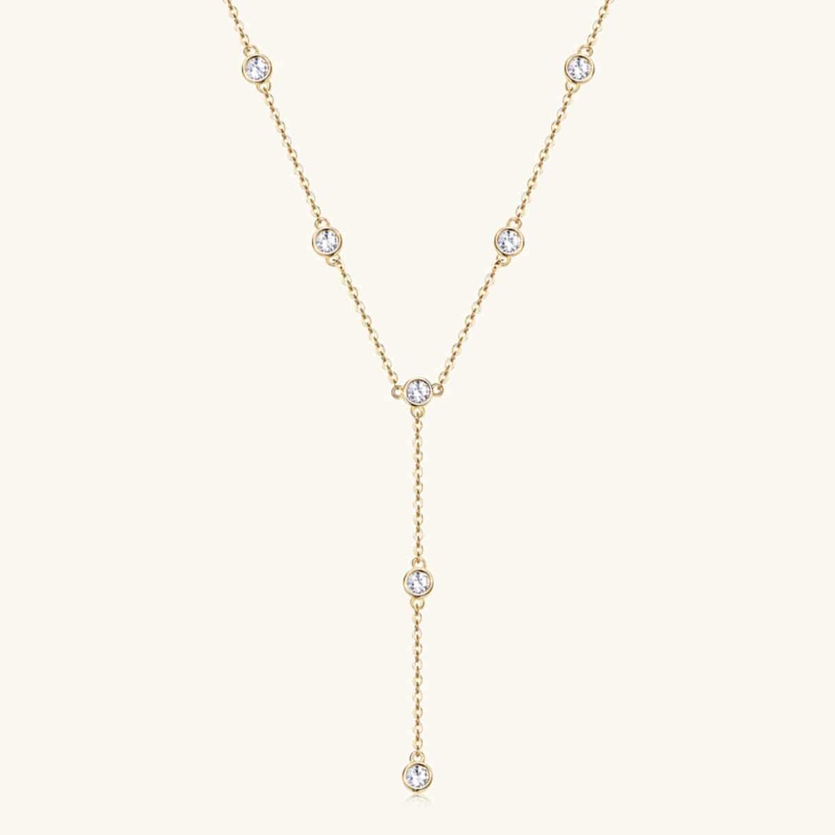 Moissanite 925 Sterling Silver Necklace - Carri's Cache