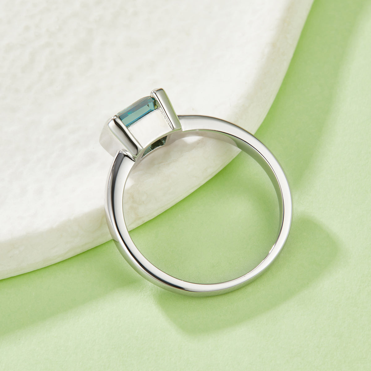 Moissanite 925 Sterling Silver Ring - Carri's Cache