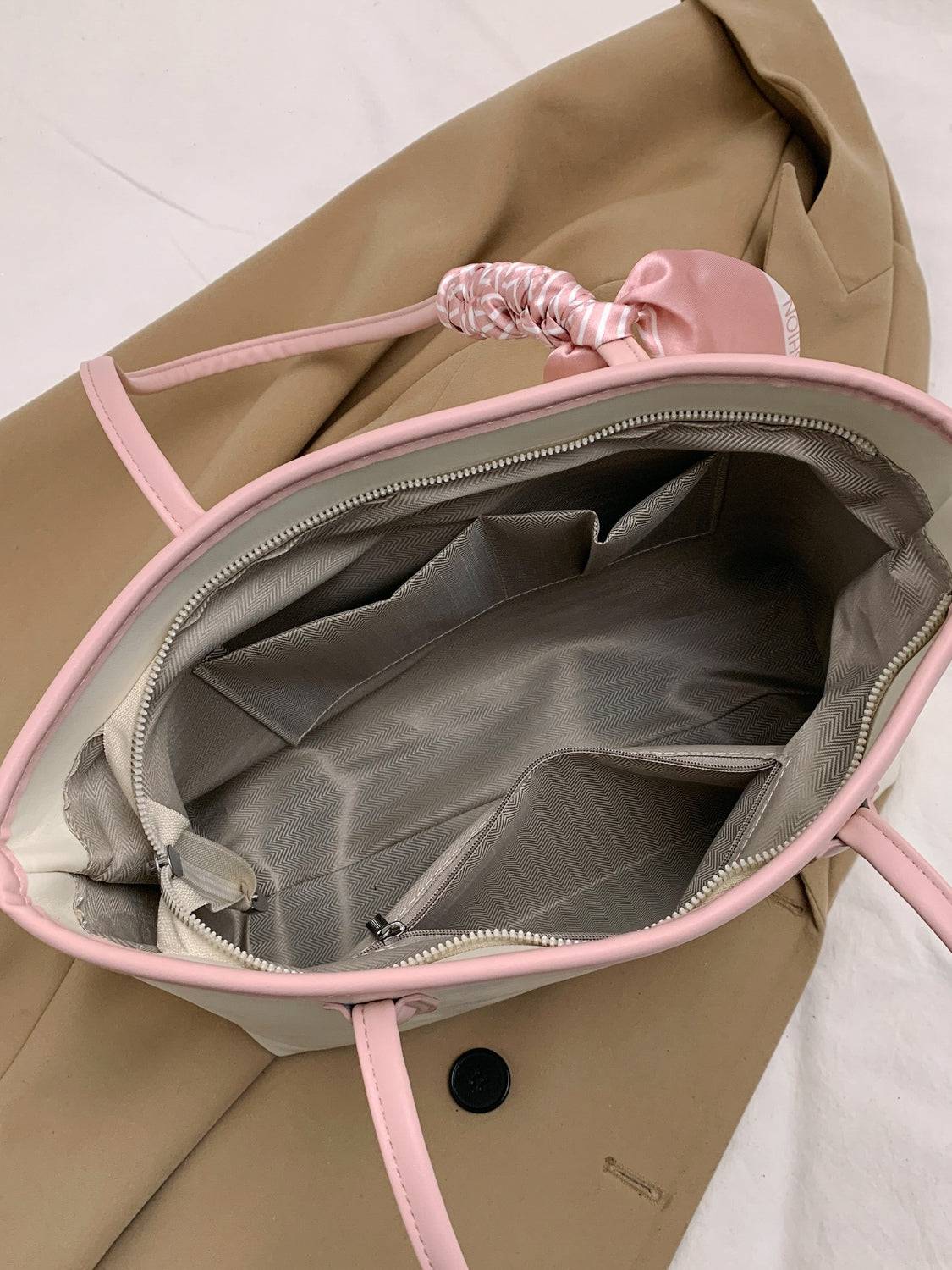 PU Leather Tote Bag - Carri's Cache