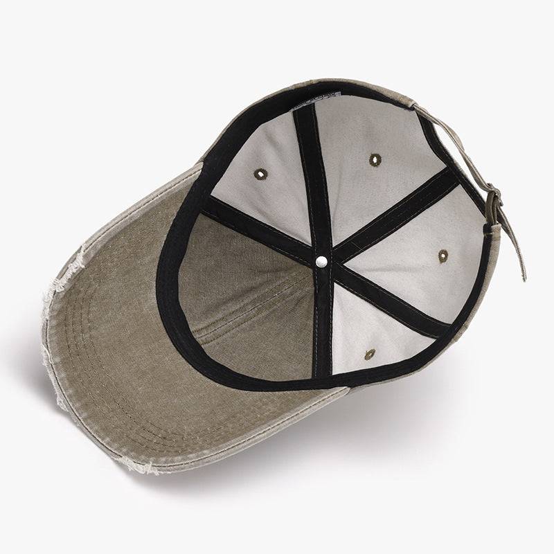 Distressed Washed Adjustable Baseball Cap - Carri's Cache