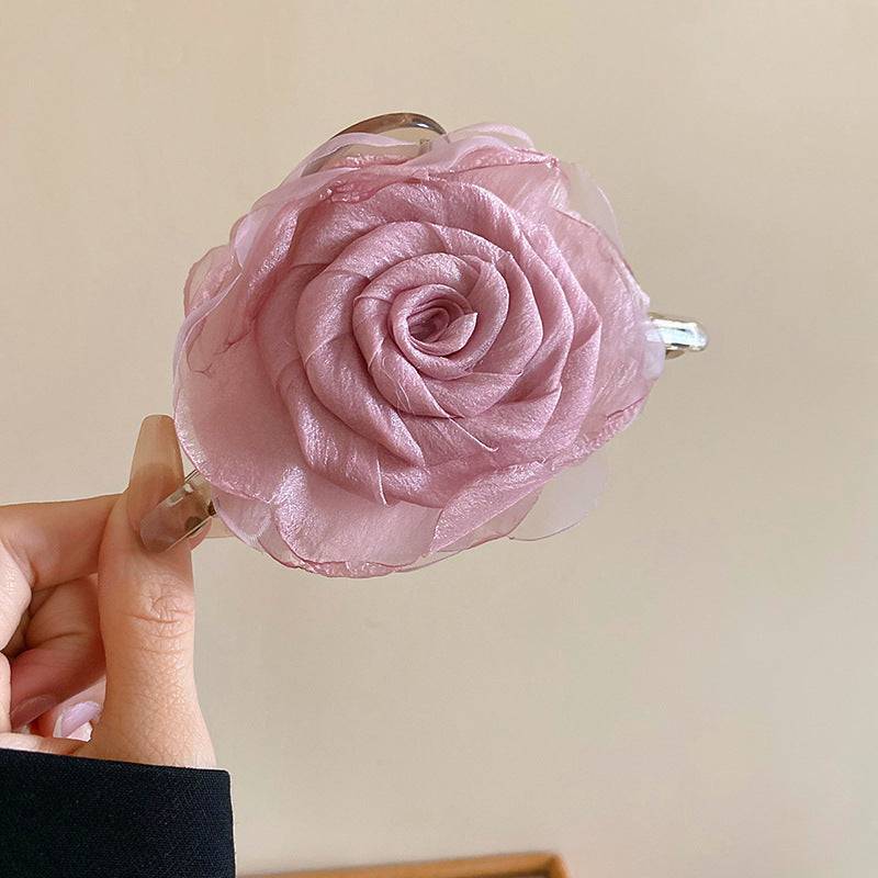 Flower Acrylic Hair Claw Clip - Carri's Cache