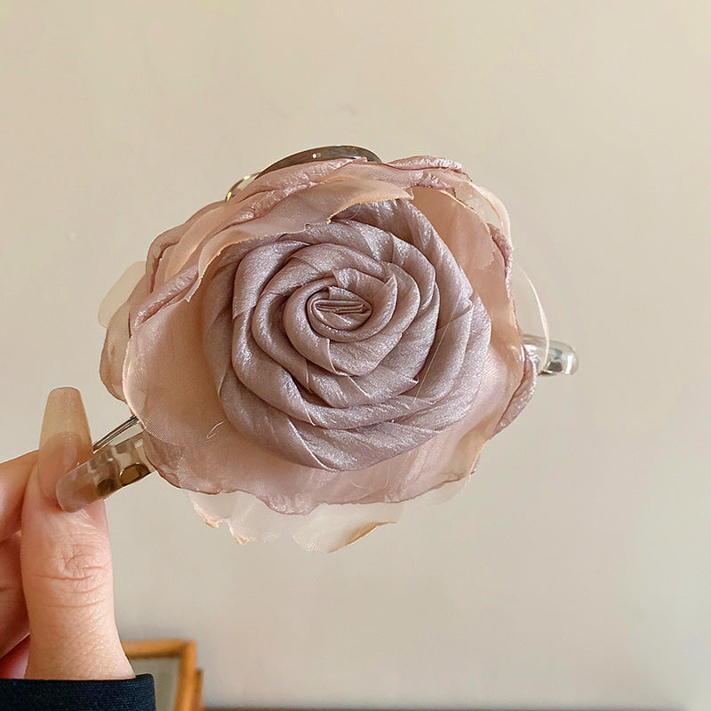 Flower Acrylic Hair Claw Clip - Carri's Cache