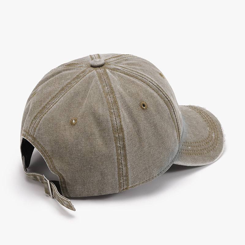 Distressed Washed Adjustable Baseball Cap - Carri's Cache