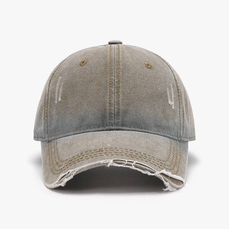 Distressed Washed Adjustable Baseball Cap - Carri's Cache