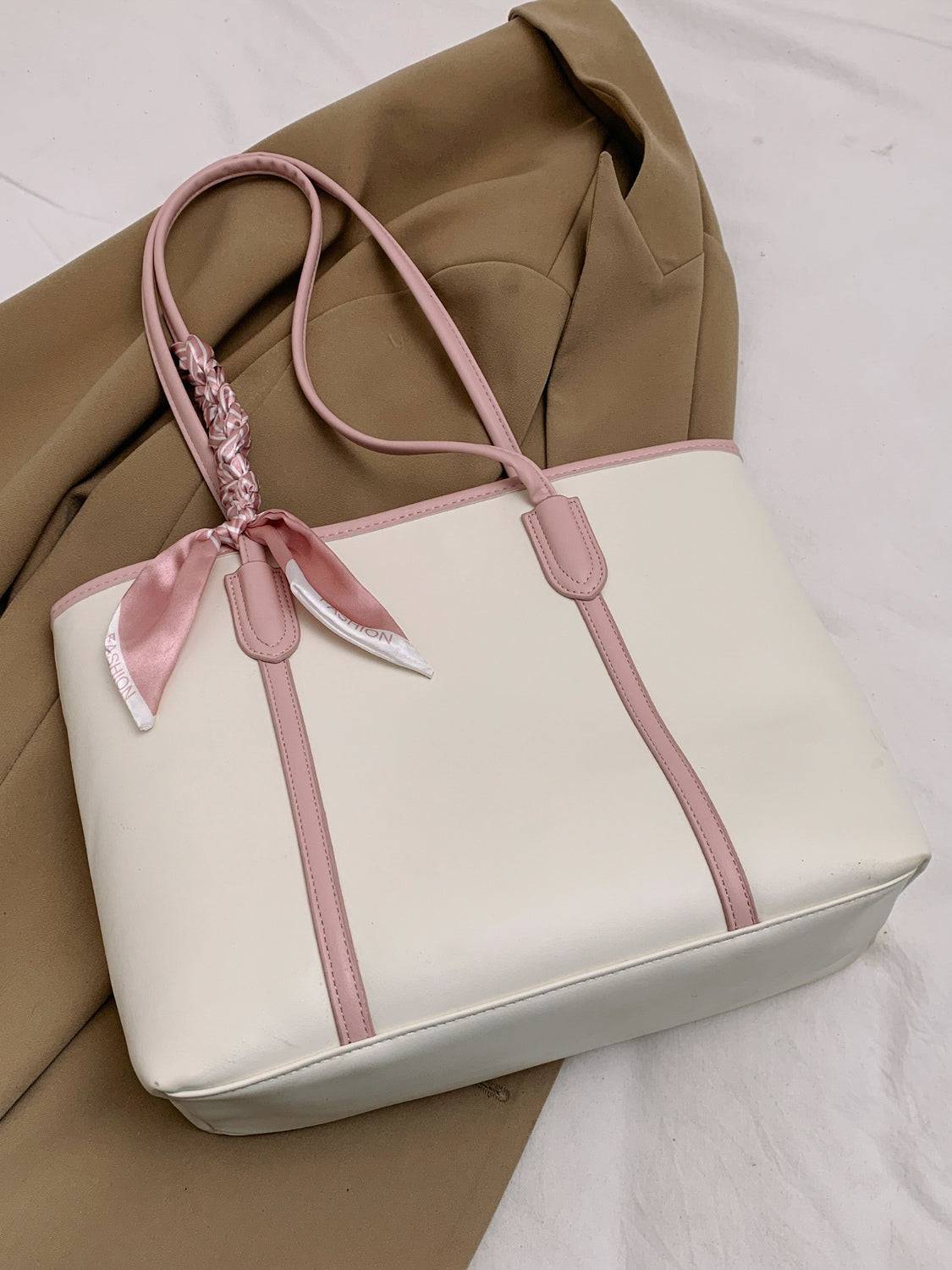 PU Leather Tote Bag - Carri's Cache