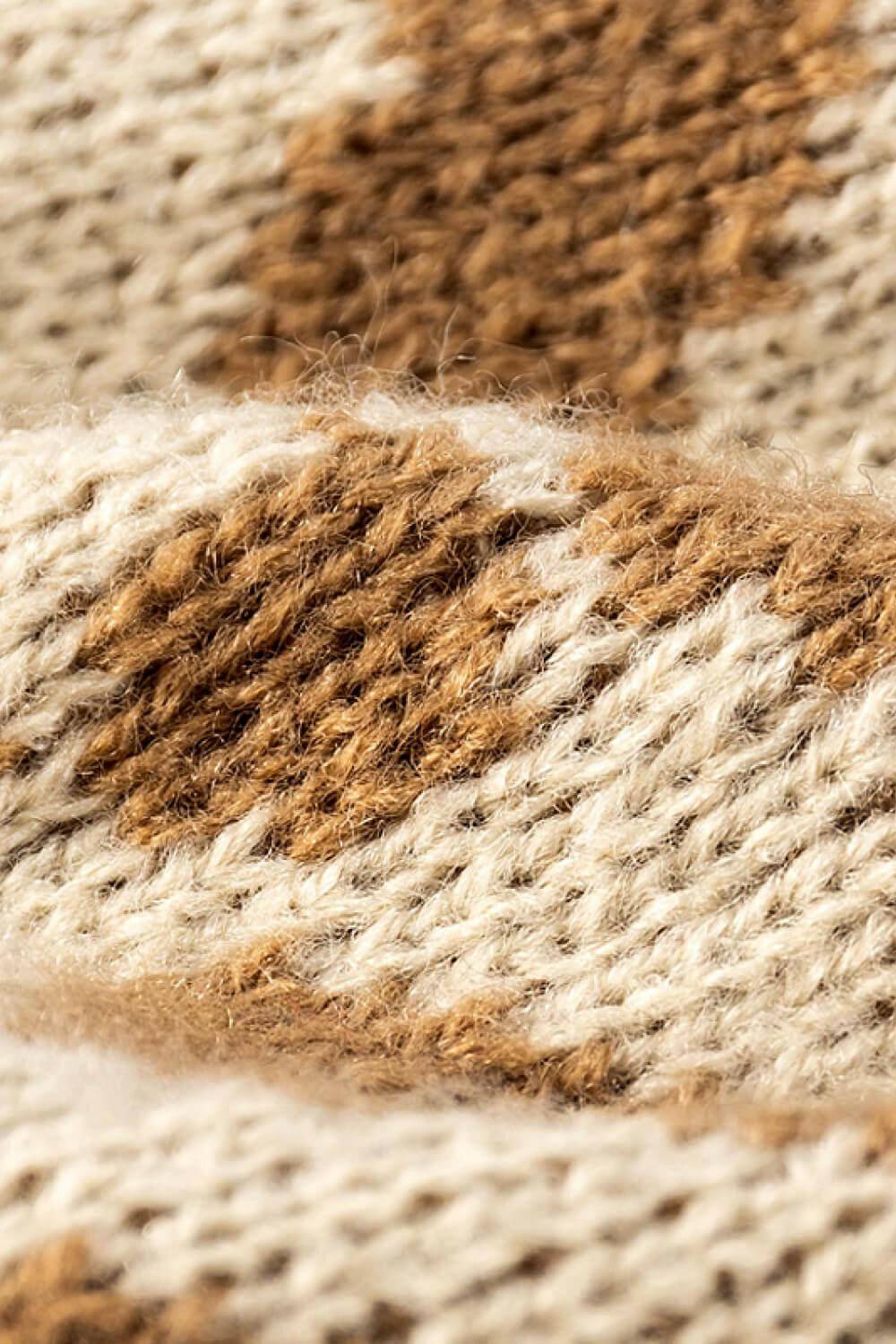 Leopard Pom-Pom Cuffed Beanie - Carri's Cache