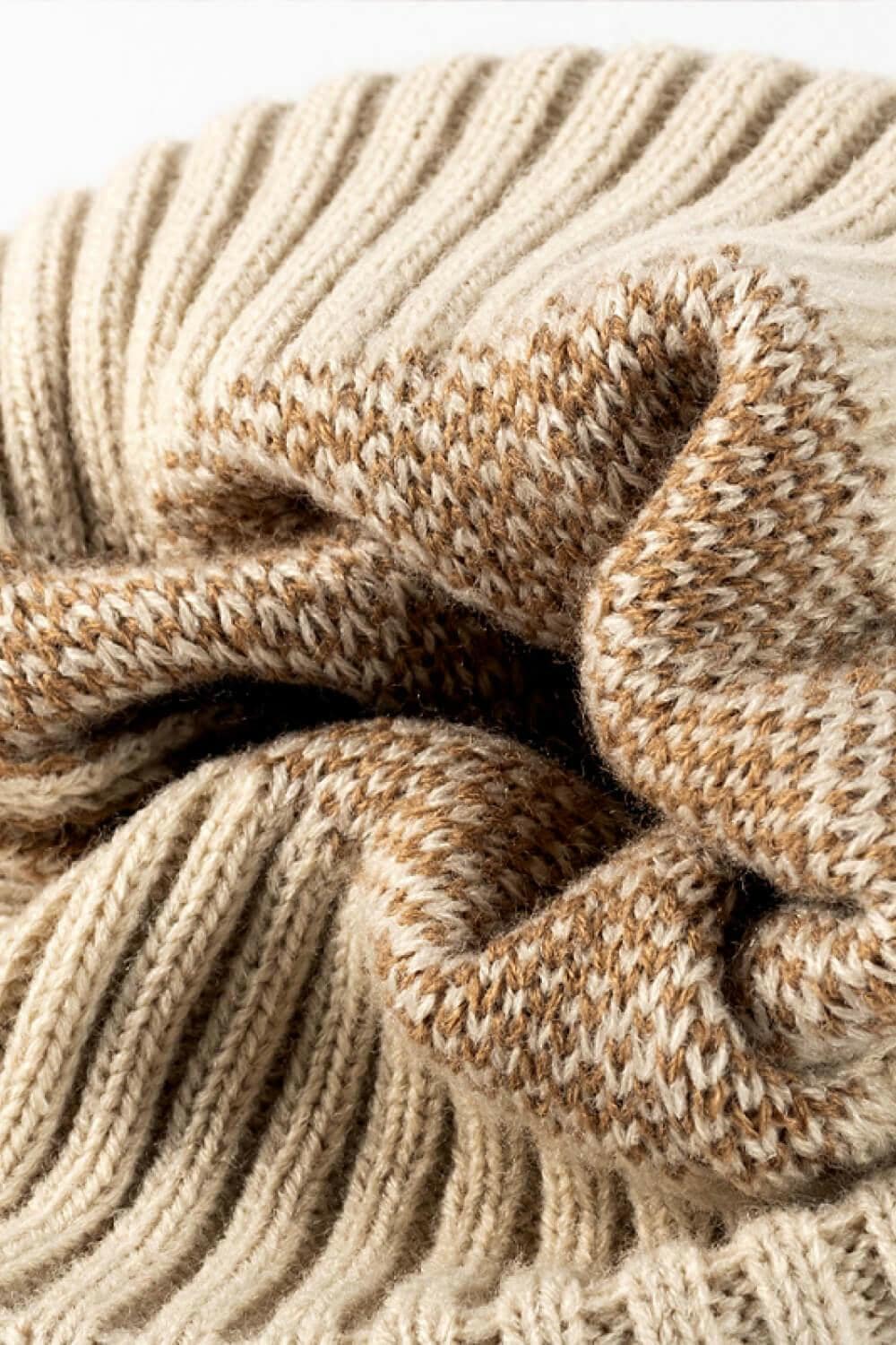 Leopard Pom-Pom Cuffed Beanie - Carri's Cache