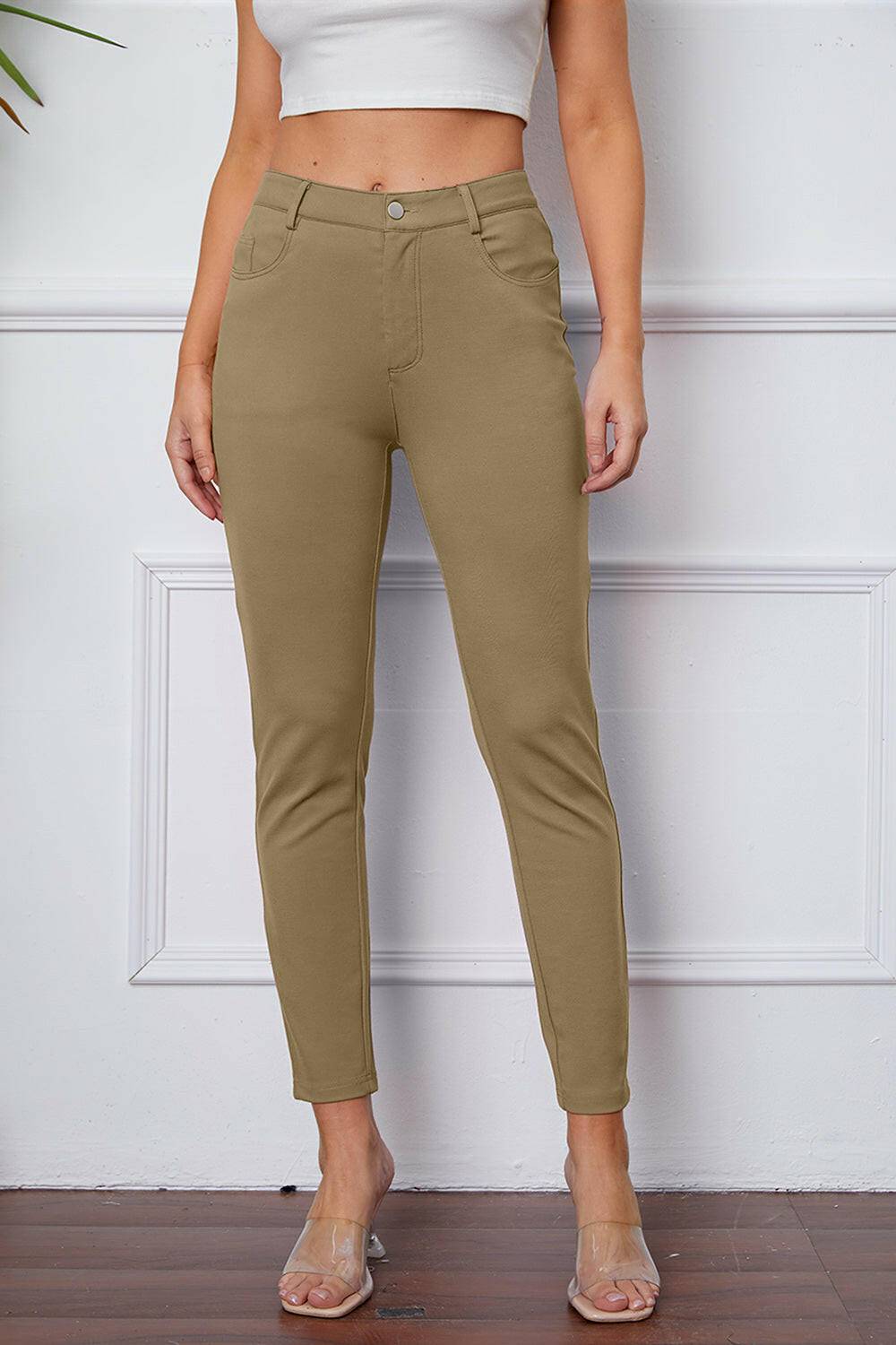 StretchyStitch Pants by Basic Bae - Carri's Cache