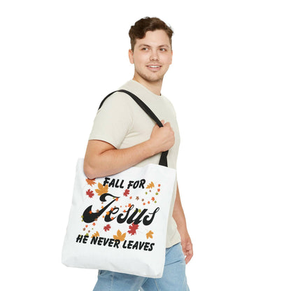 Fall for Jesus Tote Bag - Carri's Cache