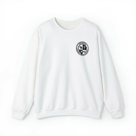 NHCA Logo/Front & Design/Back Crewneck Sweatshirt-Adult - Carri's Cache