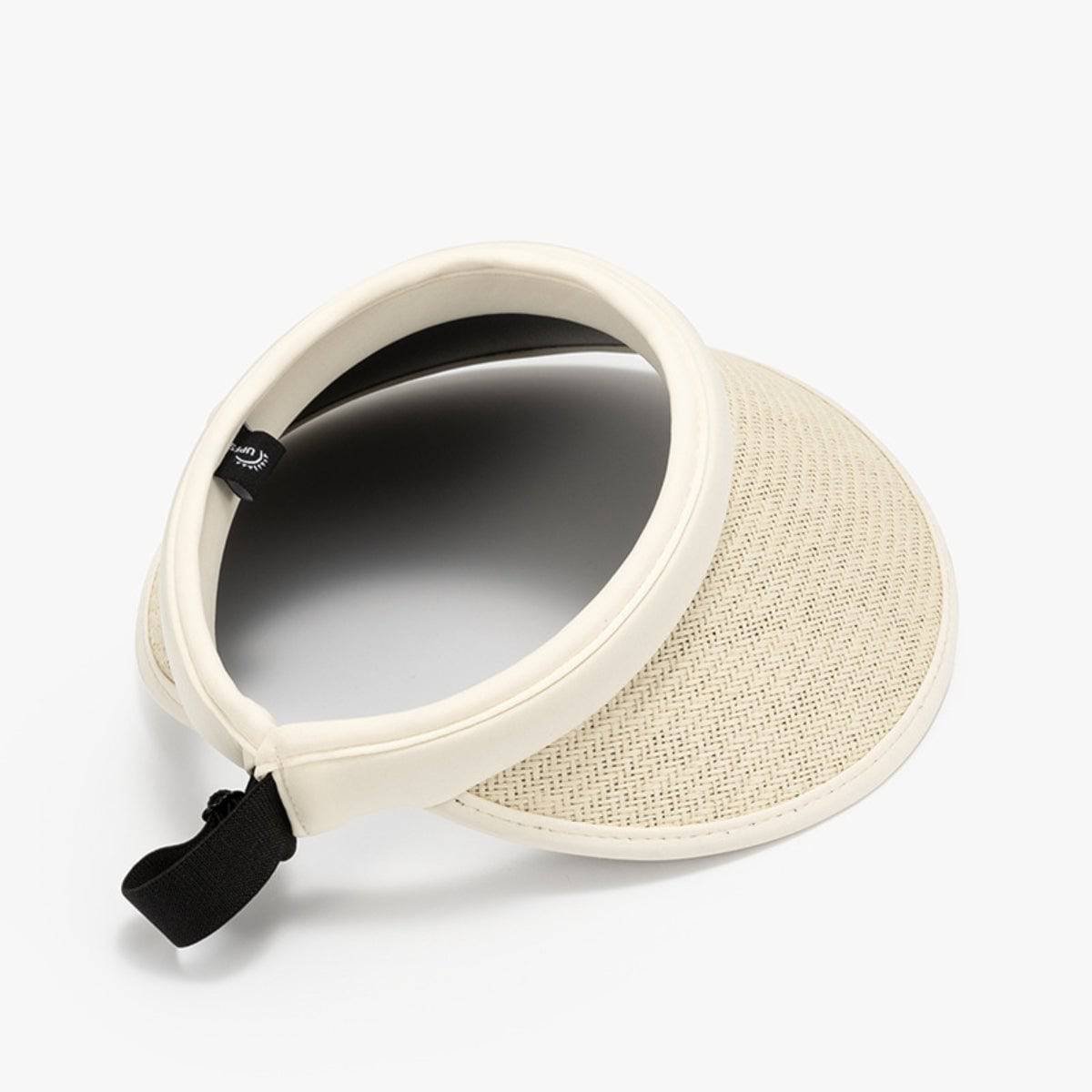 Solid Adjustable Weave Visor - Carri's Cache