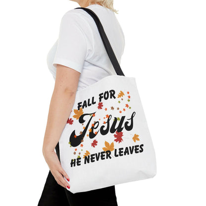 Fall for Jesus Tote Bag - Carri's Cache