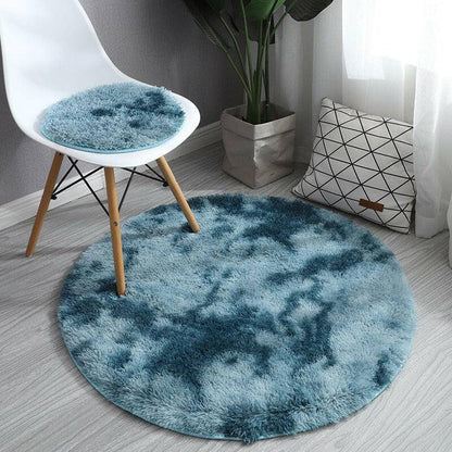 Fluffy Round Anti-slip Rug - Carri's Cache