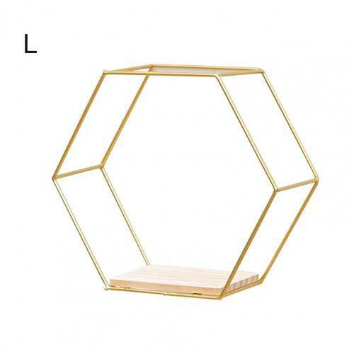 Floating Hexagon Shelves - Carri's Cache