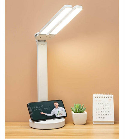 Dimmable LED Desk Lamp with Digital Calendar & Temperature - Carri's Cache