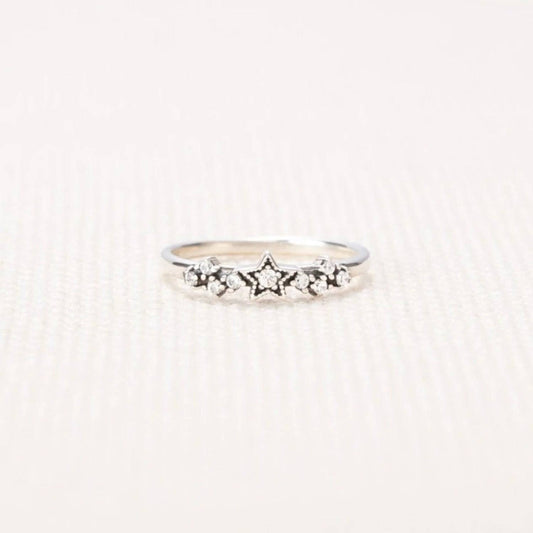 925 Sterling Silver Star Ring