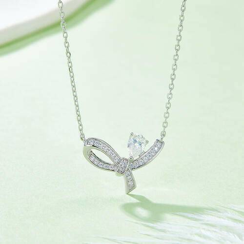 Moissanite 925 Sterling Silver Necklace - Carri's Cache