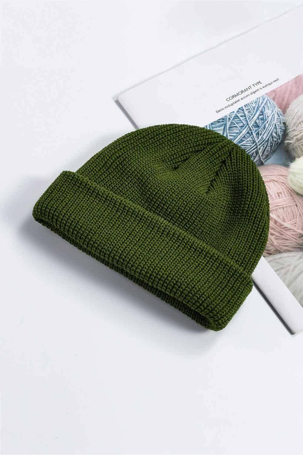 Cozy Rib-Knit Cuff Beanie - Carri's Cache