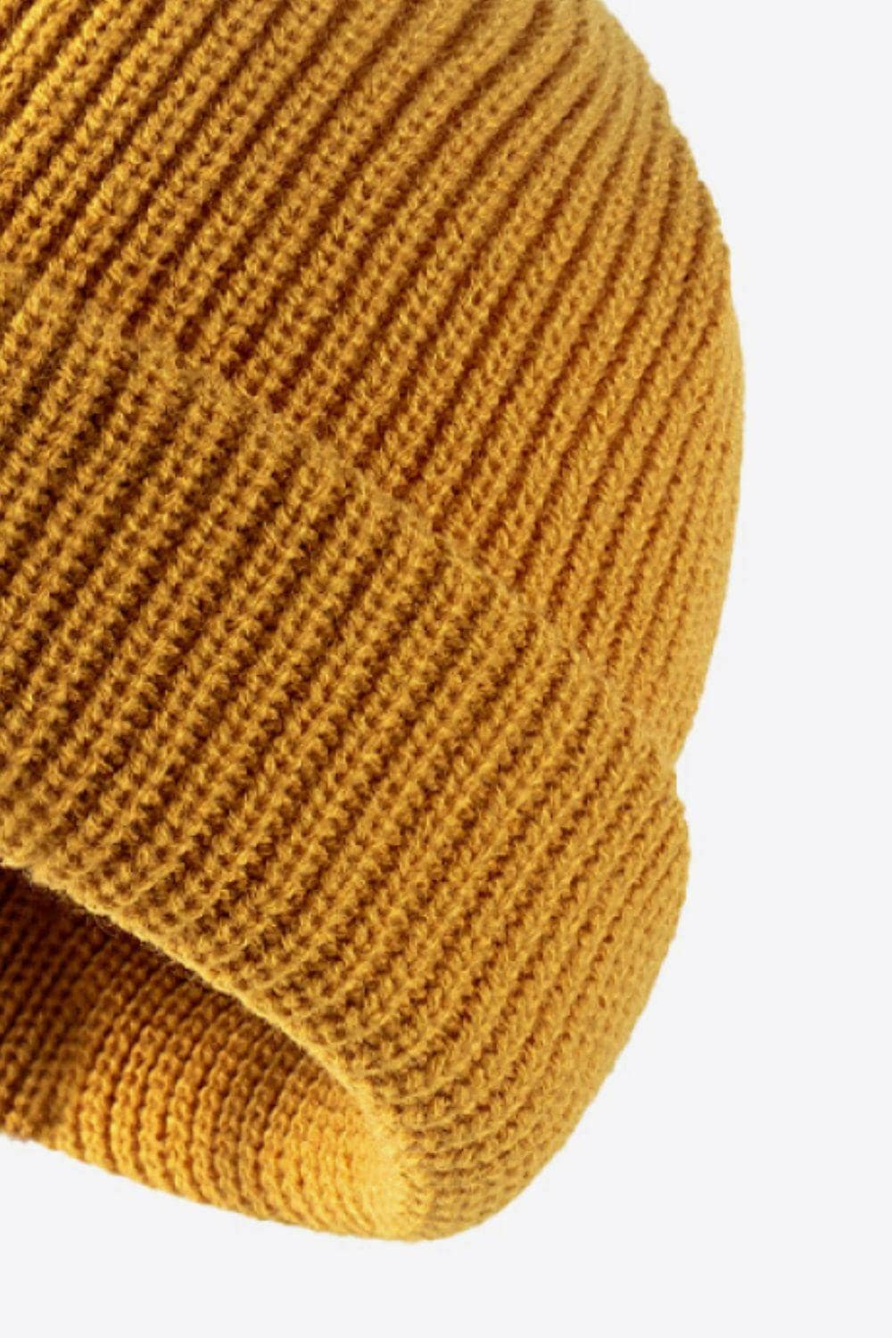 Calling For Winter Rib-Knit Beanie - Carri's Cache