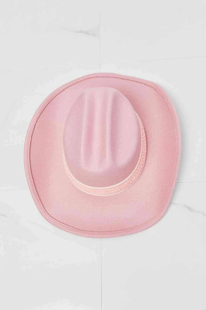 Fame Western Cutie Cowboy Hat in Pink - Carri's Cache