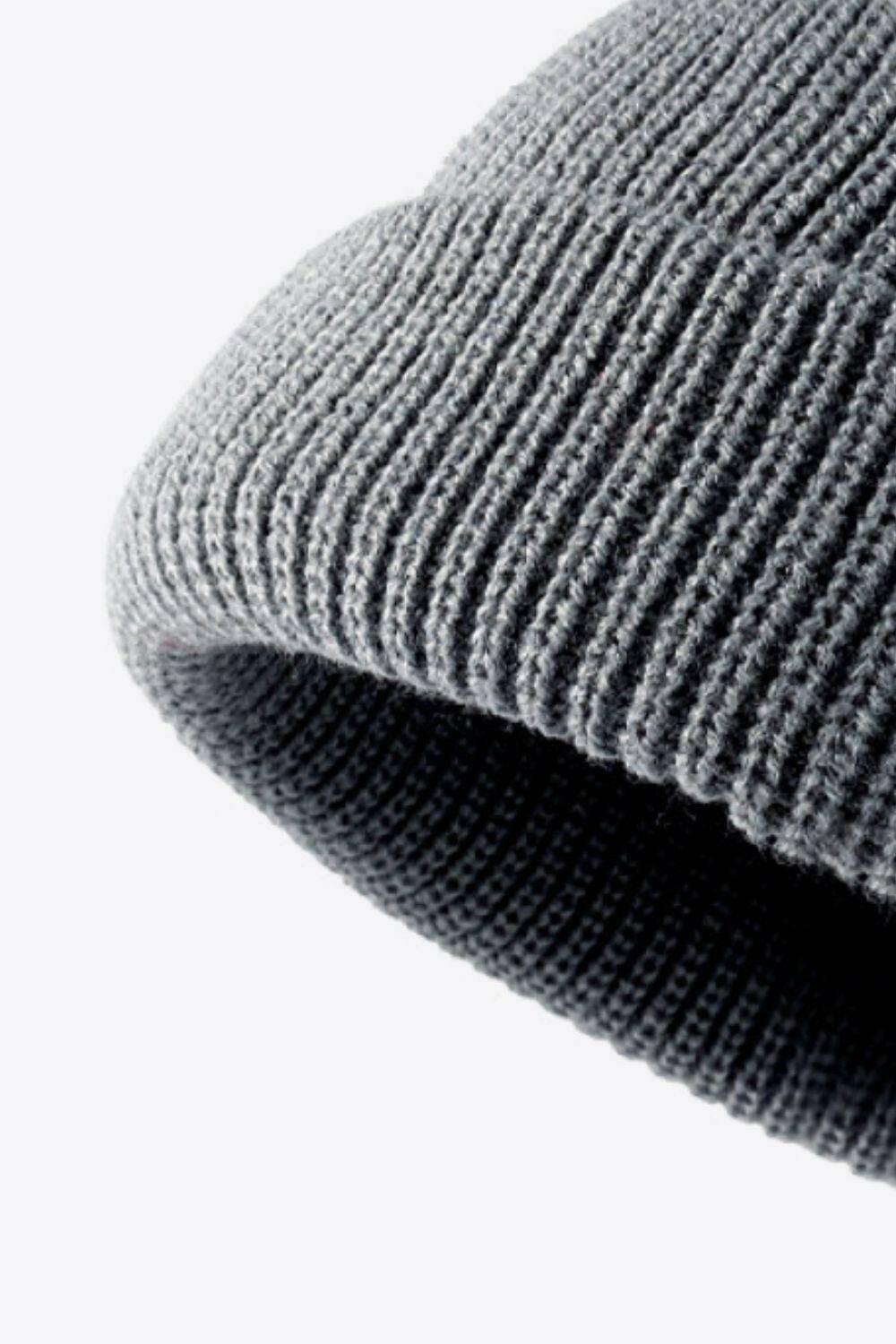 Calling For Winter Rib-Knit Beanie - Carri's Cache