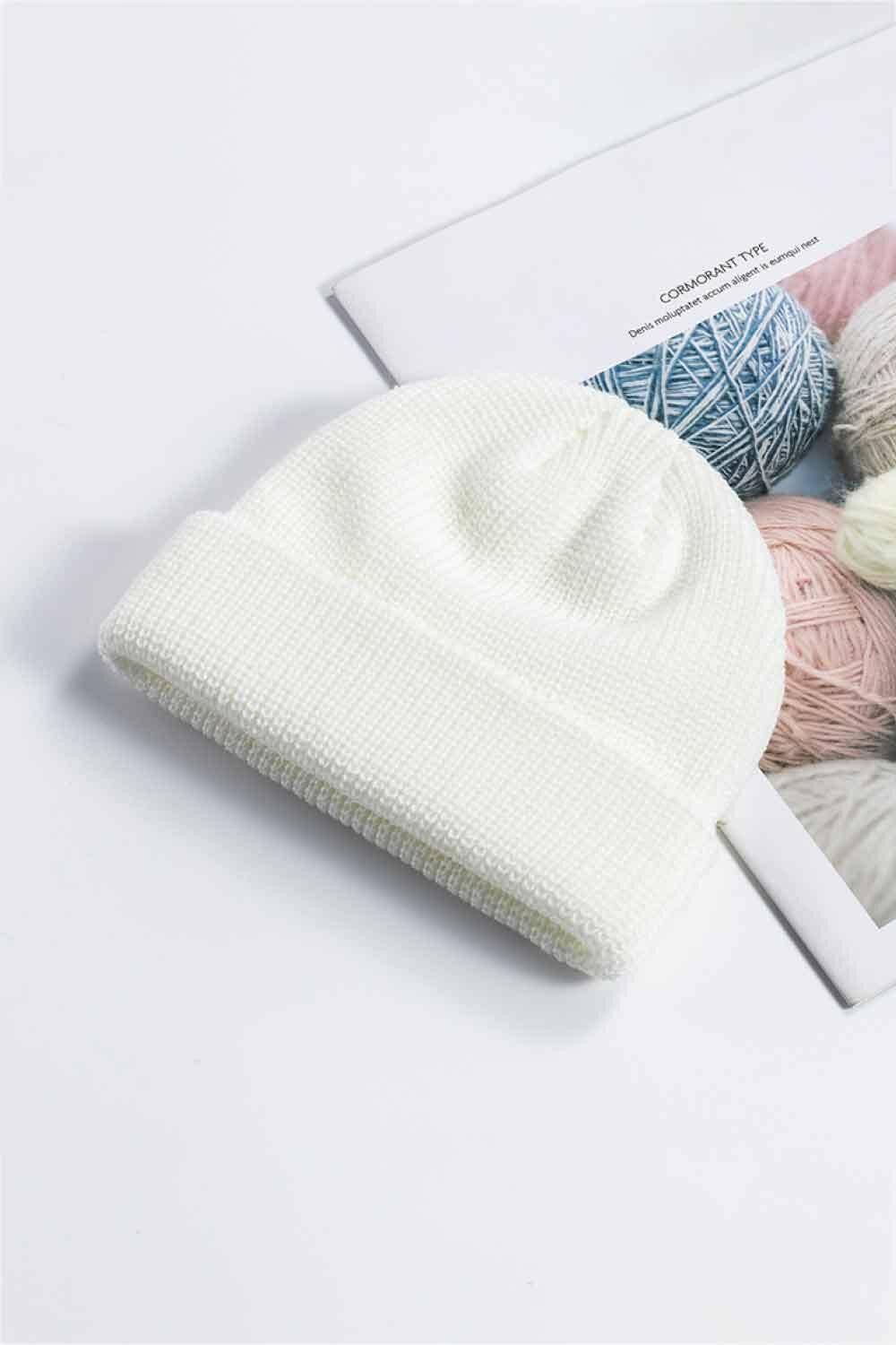 Cozy Rib-Knit Cuff Beanie - Carri's Cache