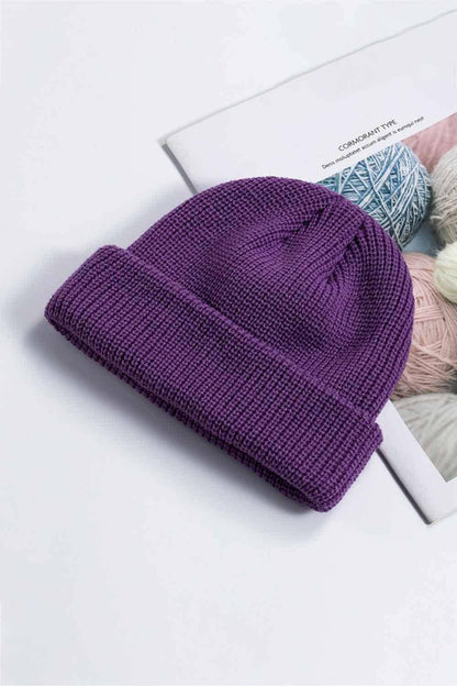 Cozy Rib-Knit Cuff Beanie - Carri's Cache