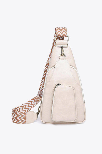 Take A Trip PU Leather Sling Bag - Carri's Cache