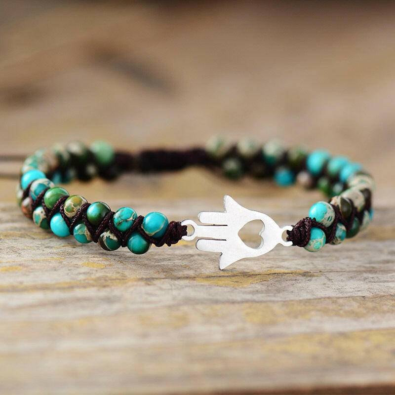 Turquoise Beaded Bracelet - Carri's Cache