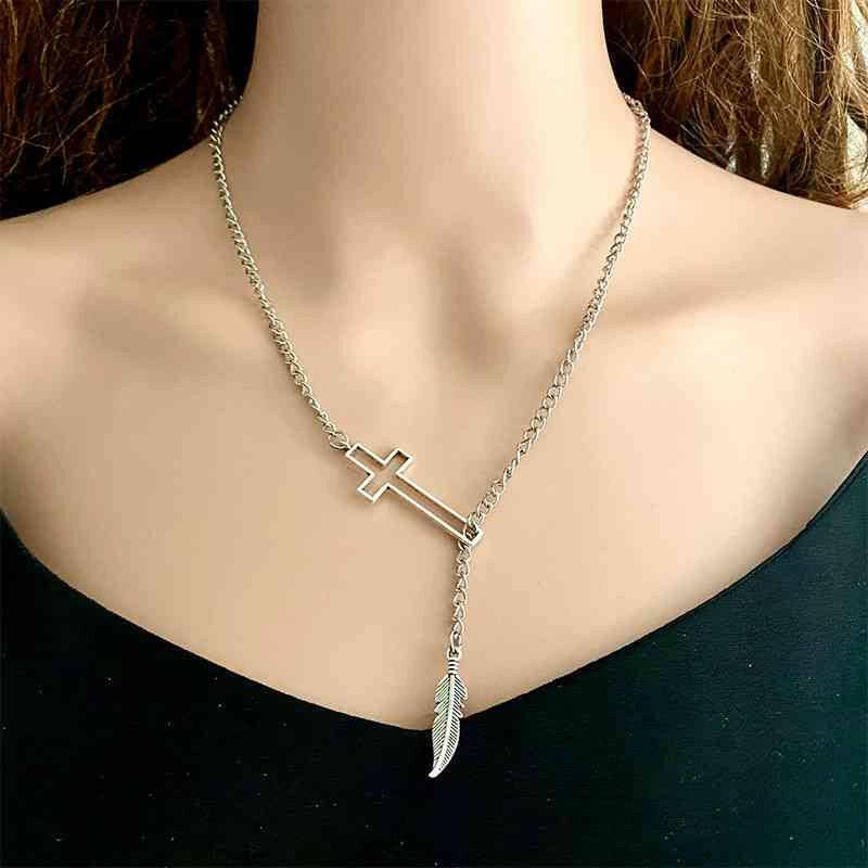 Cross Chain Necklace - Carri's Cache