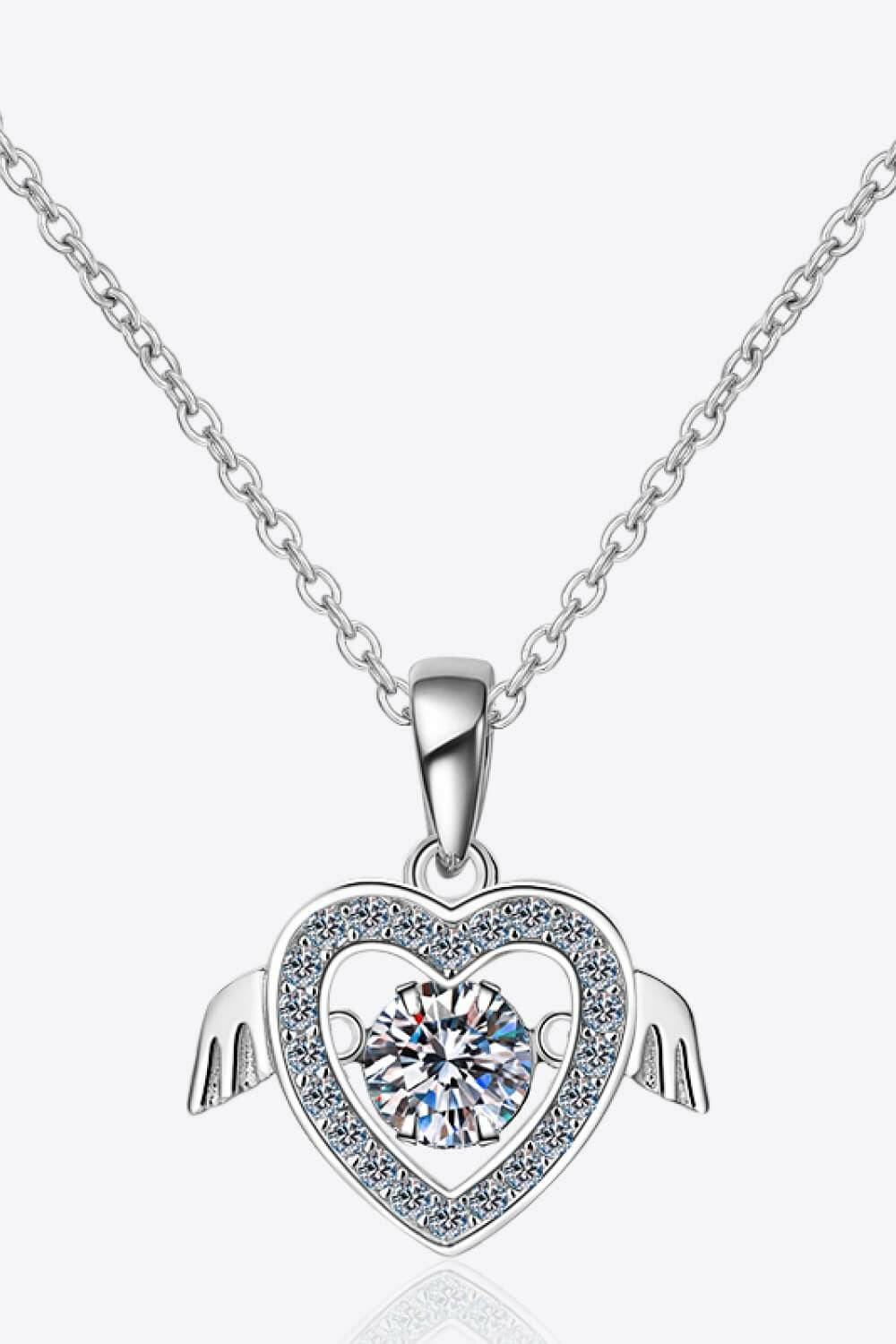 Moissanite 925 Sterling Silver Necklace - Carri's Cache