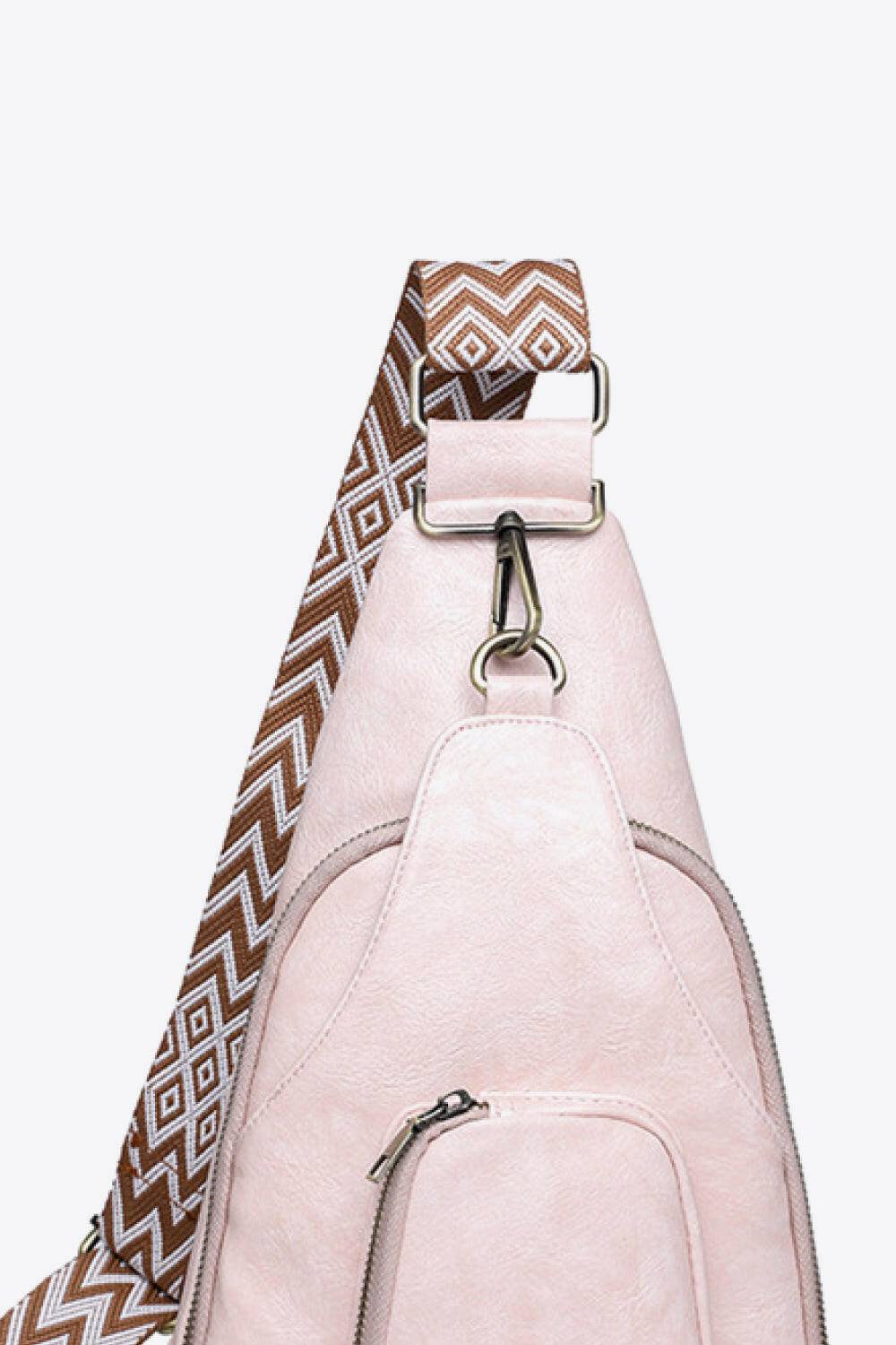 Take A Trip PU Leather Sling Bag - Carri's Cache