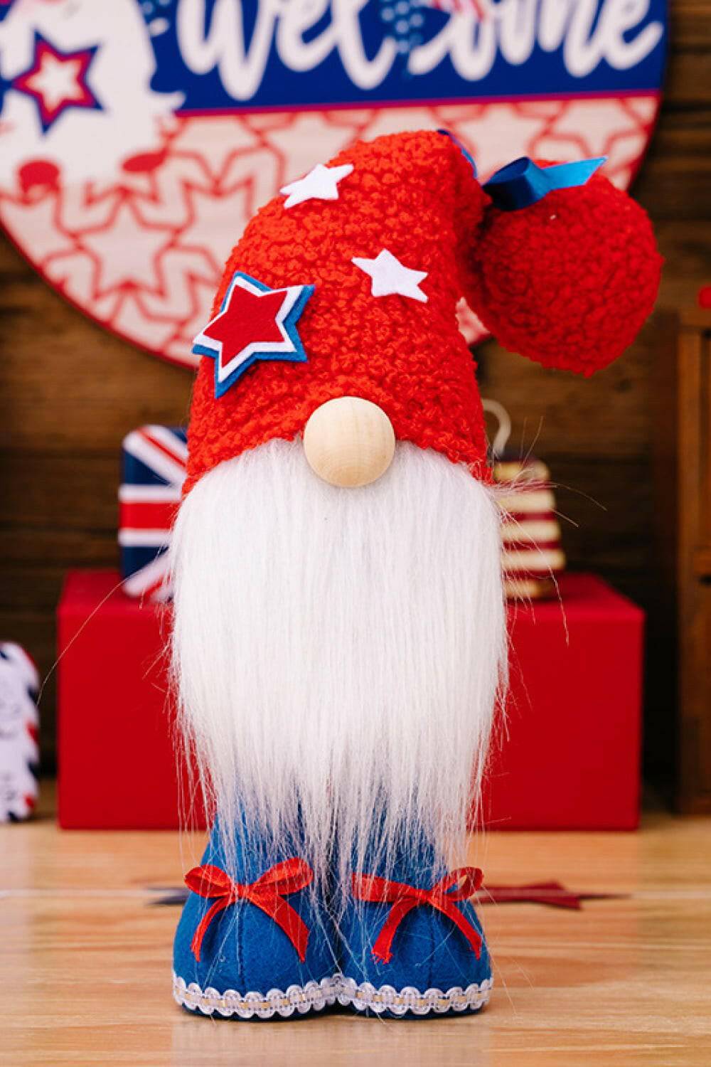 2-Piece Independence Day Knit Beard Gnomes - Carri's Cache