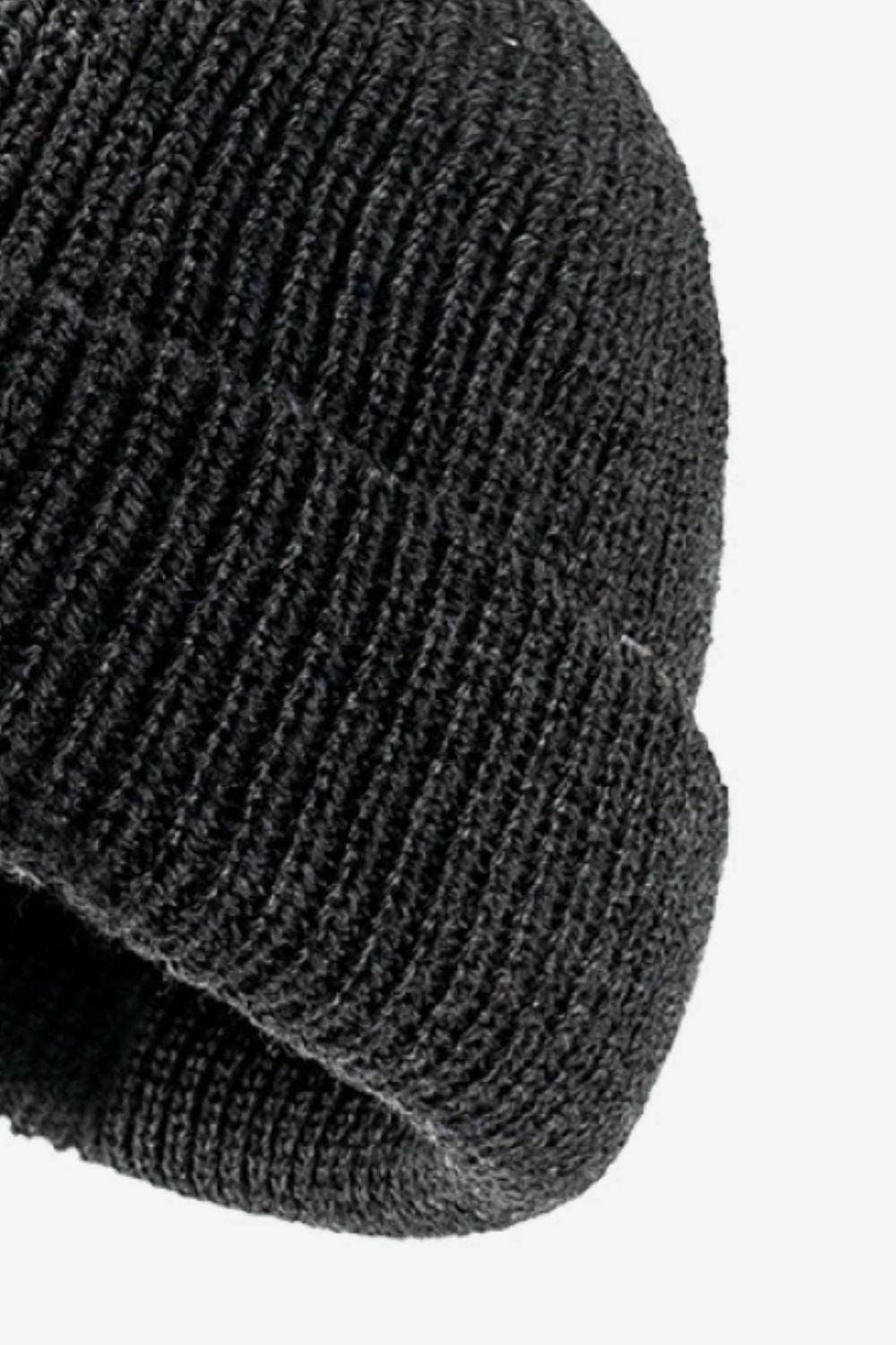 Calling For Winter Rib-Knit Beanie - Carri's Cache