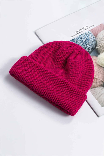 Cozy Rib-Knit Cuff Beanie - Carri's Cache