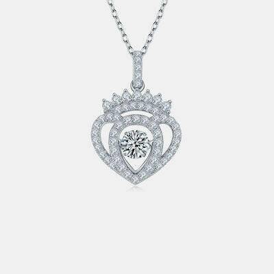 Moissanite 925 Sterling Silver Necklace - Carri's Cache