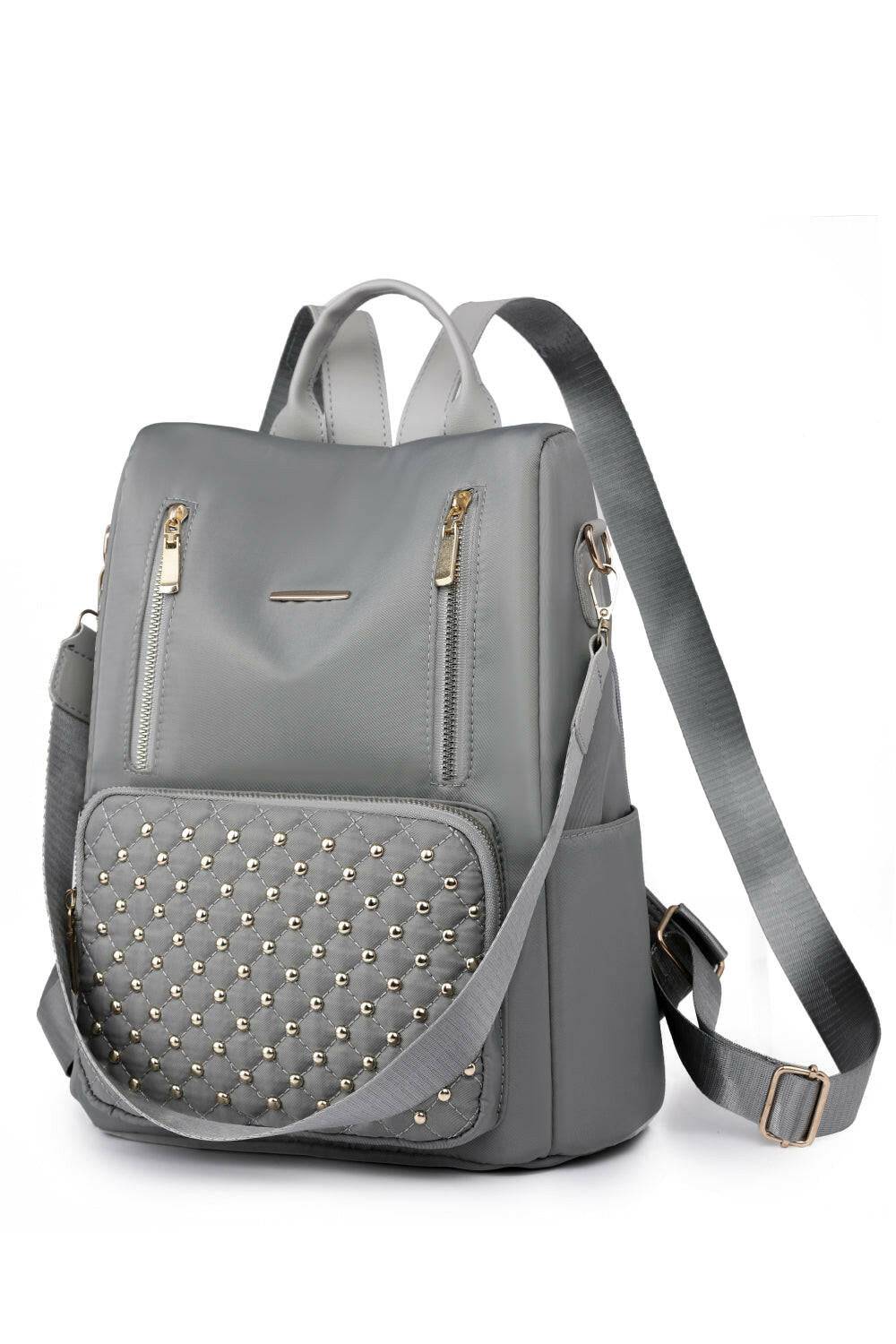 Zipper Pocket Beaded Backpack - Carri's Cache