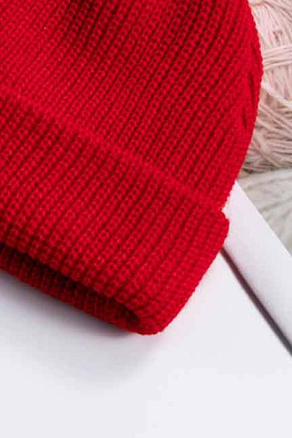 Cozy Rib-Knit Cuff Beanie - Carri's Cache