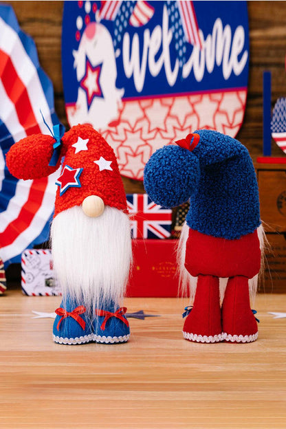 2-Piece Independence Day Knit Beard Gnomes - Carri's Cache