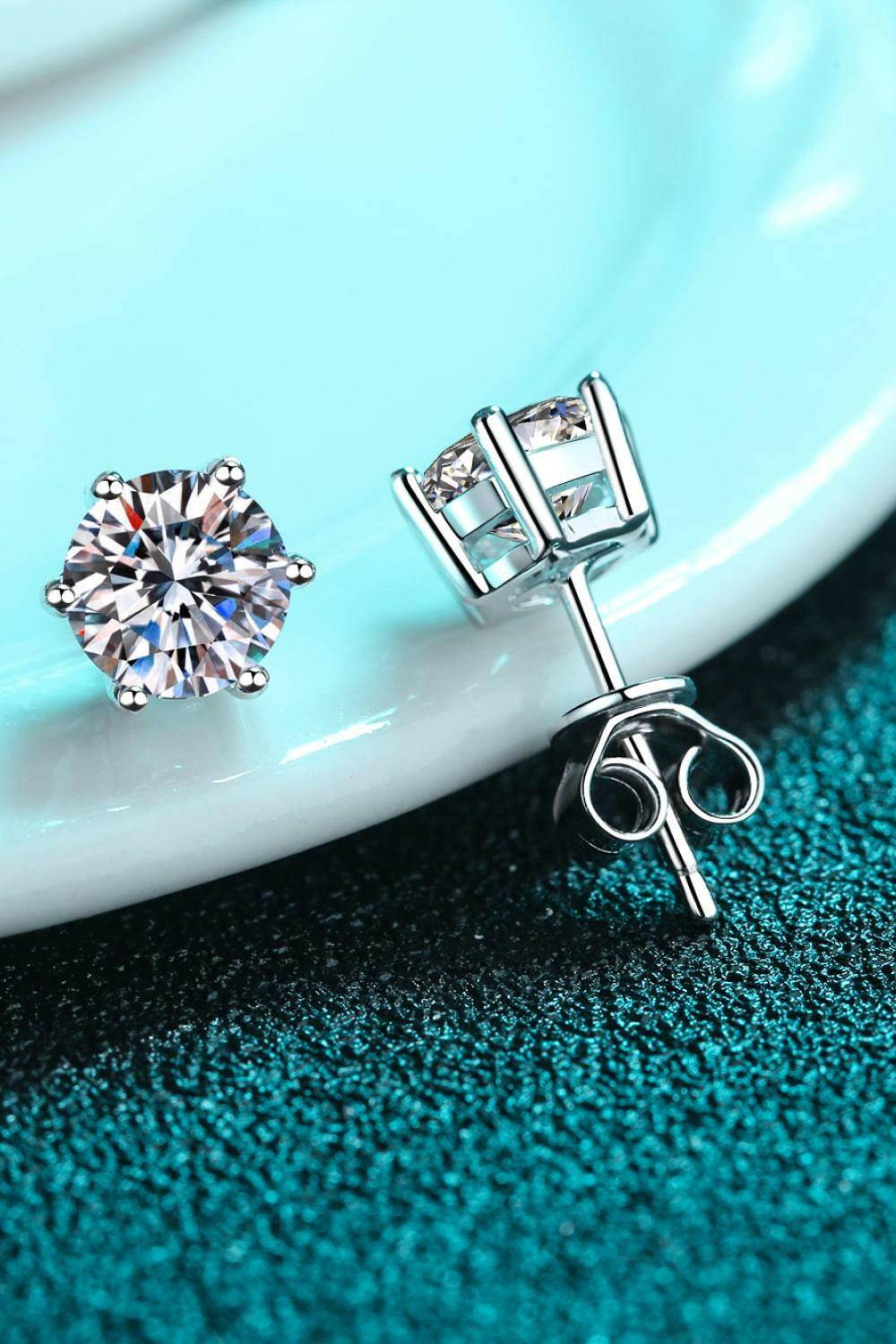 Endless Cheer Moissanite Stud Earrings - Carri's Cache