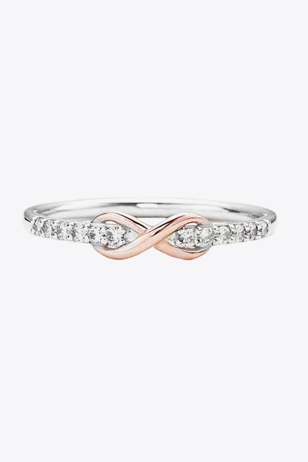 Contrast Zircon 925 Sterling Silver Ring - Carri's Cache