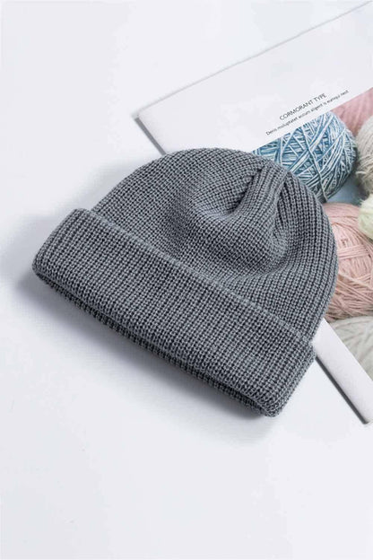 Cozy Rib-Knit Cuff Beanie - Carri's Cache