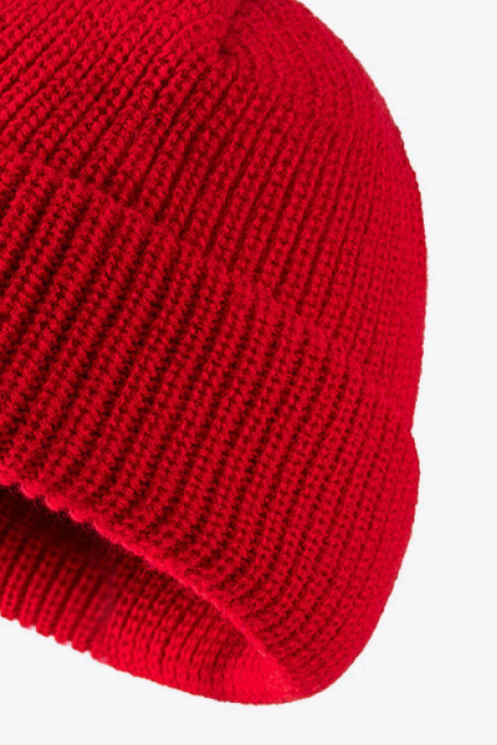 Calling For Winter Rib-Knit Beanie - Carri's Cache