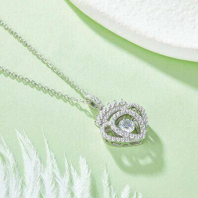 Moissanite 925 Sterling Silver Necklace - Carri's Cache