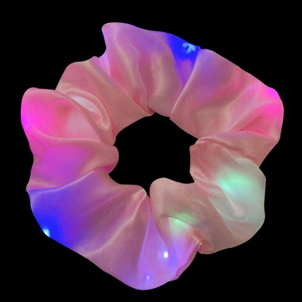 2 PCS LED Luminous Hair Scrunchies - Carri's Cache