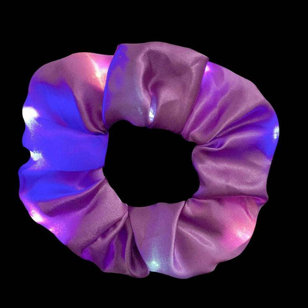 2 PCS LED Luminous Hair Scrunchies - Carri's Cache